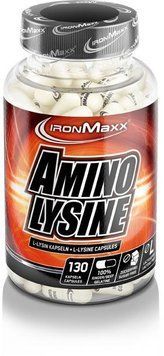 Амінокислота для спорту IronMaxx Amino Lysine 130 capsules 856060 фото
