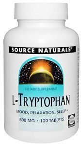 Source Naturals L-Tryptophan, 500 mg, 120 Tab 417269 фото