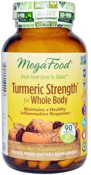 MegaFood Turmeric strength for whole body Сила куркумы для всего организма 90 таблеток 897037 фото