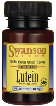Swanson, Lutein 10 mg 60 sgels (SWA-02979) 608381 фото