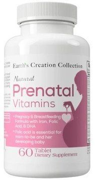 Earth's Creation Prenatal Vitamin Мультивітаміни для вагітних 60 таблеток 968910 фото