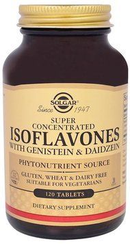 Solgar Isoflavones with Genistein and Daidzein 120 Tablets 497774 фото