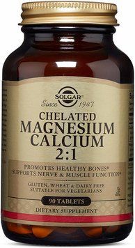 Solgar Chelated Magnesium Calcium 2:1 90 Tablets 496821 фото