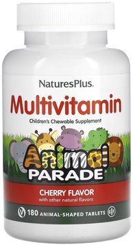 Nature's Plus Children's Multivitamin - 180 Tablets Cherry 1455618 фото