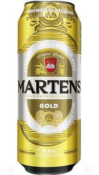 Пиво светлое Martens Gold ж/б 4.6% 0.5л (PLK5411616148546) 986871 фото
