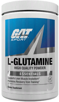 Амінокислота для спорту GAT L-Glutamine 500 g / 100 servings / Unflavored 816734 фото