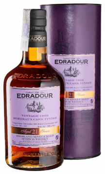 Віскі Edradour Bordeaux Cask Finish 55.7 % 0.7 л Tube (BWQ3034) 1241042 фото