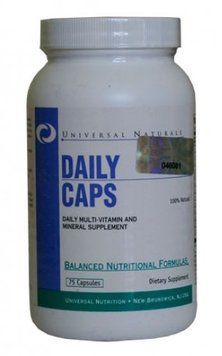 Universal Nutrition Daily Caps 75 caps 390736 фото