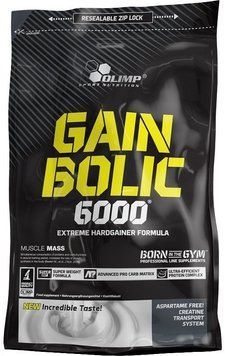 Гейнер Olimp Gain Bolic 6000 1000 g /10 servings/ Strawberry 382960 фото