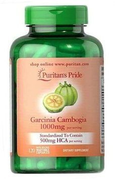 Puritan's Pride Garcinia Cambogia 500mg Гарцинія камбоджійська 120 капсул 774816 фото