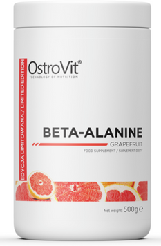 OstroVit Beta-Alanine Бета-аланин 500 г вкус грейпфрут 1072825 фото
