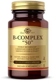 Solgar B-Complex 50 - 100 vcaps 1467395 фото