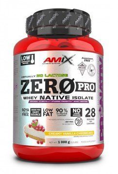 Протеїн Amix ZeroPro Protein 1000 g /28 servings/Creamy Vanilla Cheescake 969841 фото