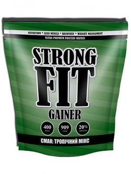 Гейнер Strong Fit Gainer 20 909 g / 22 servings / Тропічний мікс 386440 фото