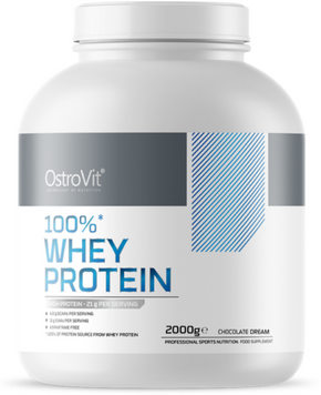 Протеїн OstroVit 100% Whey Protein 2000 g / 66 servings / chocolate dream 1161106 фото