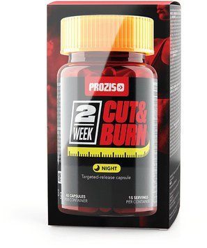 Жиросжигатель Prozis 2 Week Cut & Burn Night 45 caps 505319 фото