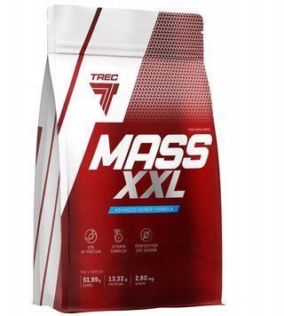 Гейнер Trec MASS XXL 4800 g /68 servings/Caramel Vanilla 969776 фото