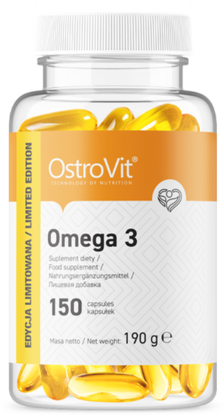 OstroVit Omega 3 150 caps / 150 servings 1017381 фото