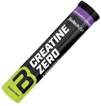 Креатин BioTechUSA Effervescent Creatine Zero 18 tabs/ 18 servings/ Blue Grape 989123 фото