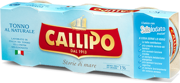 Тунец CALLIPO в собственном соку 3х80 г (8001561530809) 1330538 фото