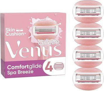 Gillette Venus Comfortglide Spa Breez Сменные картриджи для бритья женские 4 шт 1325217 фото