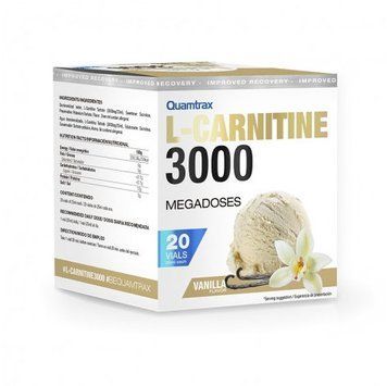 Жиросжигатель Quamtrax L-Carnitine 3000 20x25 ml Vanilla 721330 фото
