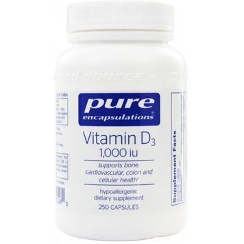 Pure Encapsulations Vitamin D3 1,000 МЕ 250 caps Витамин D3 (PE-01348) 554123 фото