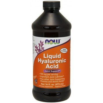 Now Foods Hyaluronic Acid 100 mg Liquid 473 ml /32 servings/ Berry 416657 фото
