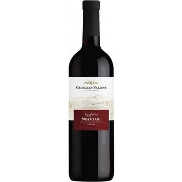 Вино Georgian Valleys Mukuzani Red Dry, червоне сухе, 0.75л 13% (WHS4860038000146) 1214869 фото