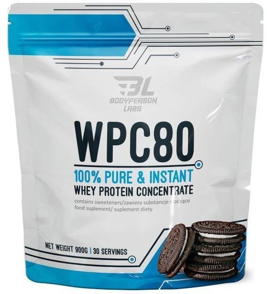 Bodyperson Labs WPC80 900 g/30 servings/Oreo 1039961 фото
