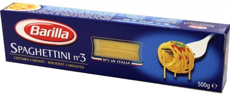 Спагетти Barilla №3 Spaghettini, 500 г 685828 фото