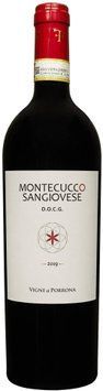 Вино Vigne a Porrona Montecucco Sangiovese 2019 червоне сухе 0.75 л (FSH_8001670137456) 1395033 фото