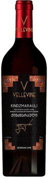 Вино Vellevine Kindzmarauli красное полусладкое 11-13% 0.75 л (4860117330386) 1345753 фото