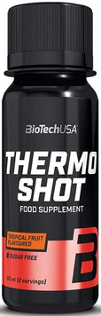 Жиросжигатель BioTechUSA Thermo Shot 60 ml / 1 servings / Tropical Fruit 1183014 фото