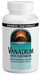 Source Naturals Vanadium with Chromium, 90 Tab 417205 фото