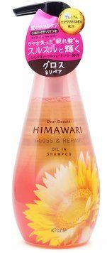 Kracie KR 70070 Himawari Oil Premium EX Шампунь для волосся відновлювальний блиск для пошкодженого волосся 500 ml 1242435 фото