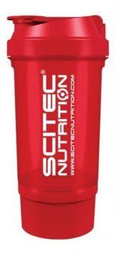 Шейкер Scitec Nutrition Traveller Shaker 500 ml Red 537045 фото