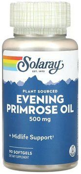 Solaray High Potency Evening Primrose 500mg - 90 softgels 1452848 фото
