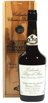 Кальвадос Calvados Coeur de Lion Pays d'Auge, wooden box, 1990 (0,7 л) 42% (BW9403) 440065 фото
