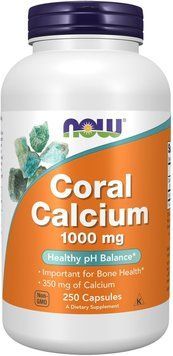 Now Foods Coral Calcium 1000mg - 250 Capsules 1451238 фото