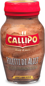 Анчоус CALLIPO филе в оливковом масле Extra Virgin 75 г (80533917) 1330541 фото