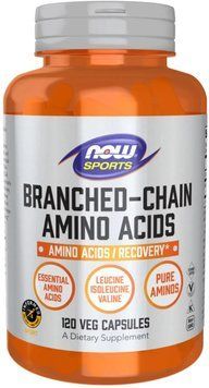 Now Foods Branch-Chain Amino - 120 Veg Capsules 1451418 фото