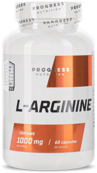 Амінокислота для спорту Progress Nutrition L-Arginine 60 capsules 812313 фото