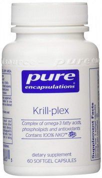 Pure Encapsulations Krill-plex, 60 Softgel Capsules (PE-00683) 655295 фото