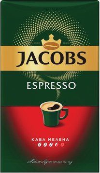 Кава мелена Jacobs Espresso 230 г (8714599106945) 1354723 фото