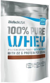Протеин BioTechUSA 100% Pure Whey 454 g /16 servings/ Biscuit 688939 фото