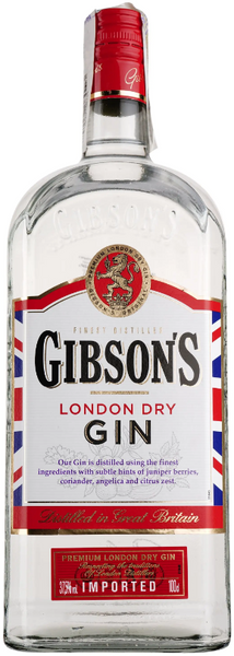 Джин Gibson's London Dry Gin 37.5% 1 л (WNF3147690059103) 1215445 фото