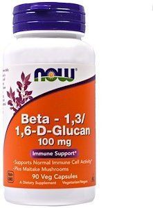 NOW Foods Beta-Glucans 100 mg 90 caps 416717 фото