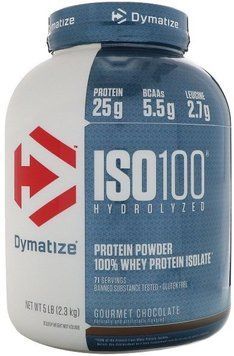 Протеин Dymatize ISO-100 2275 g /71 servings/ Gourmet Chocolate 416543 фото