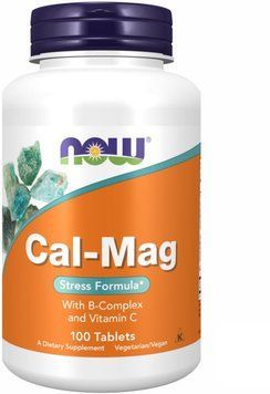 Now Foods Cal-Mag Stress - 100 tabs 1449260 фото